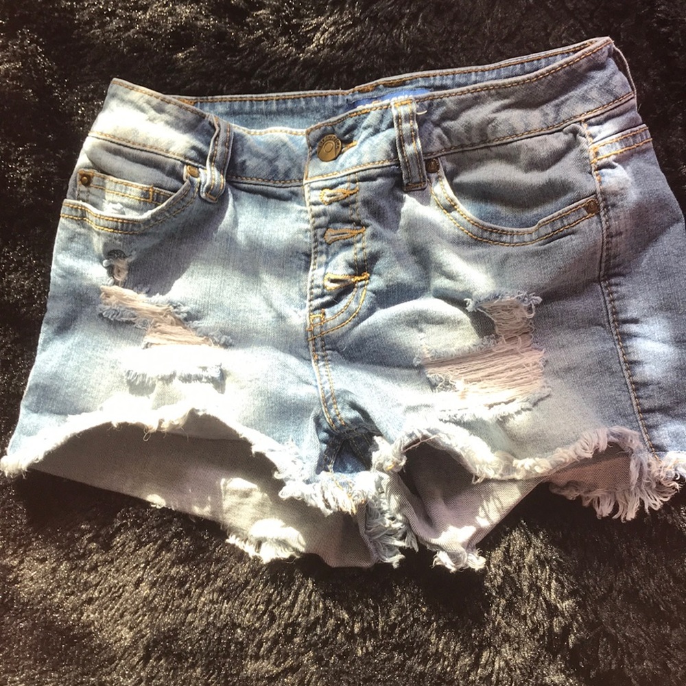 Ripped shorts
